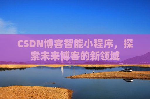 CSDN博客智能小程序，探索未来博客的新领域